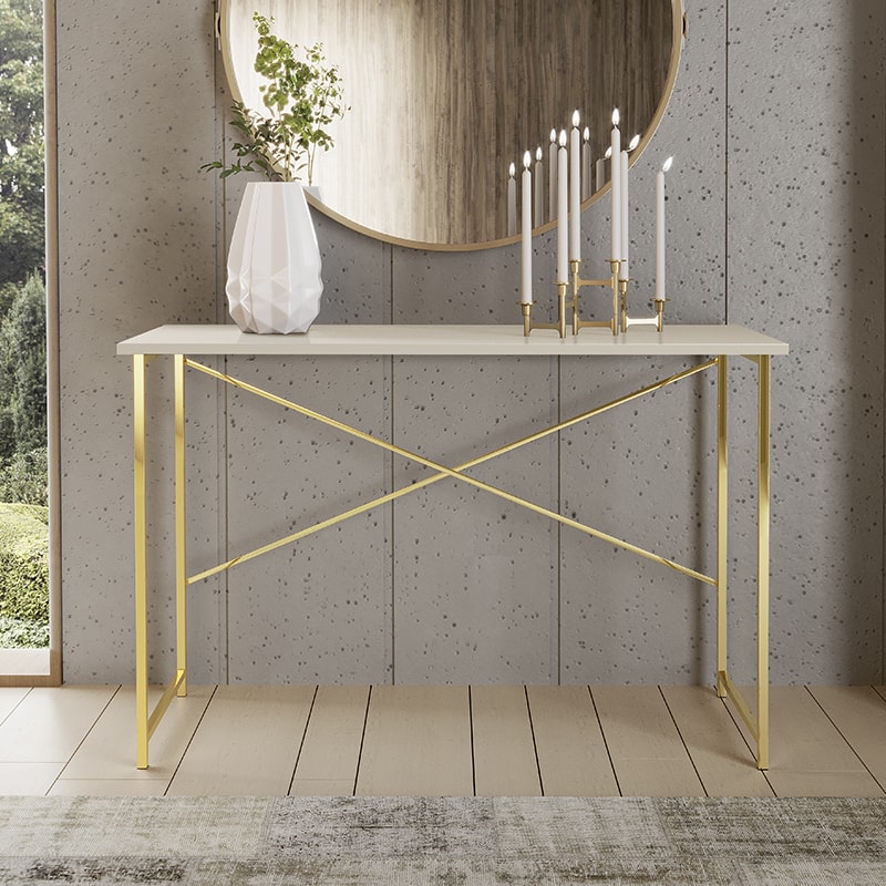 Aparador Steel 90 cm Estilo Industrial com Pés em Aço