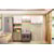 Carvalho Rustico/Off White Cristal