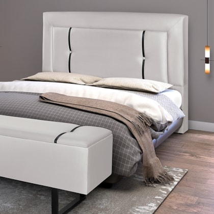 Cabeceira Cama Box Elegance Estofada Queen 160cm Suede