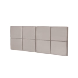 Cabeceira Painel Estofado Para Cama Casal DoceLar 140 cm