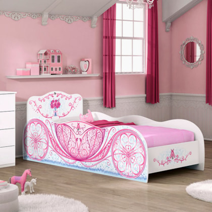 Cama Quarto Carruagem Infantil