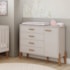 Comoda Quarto Infantil Iris com 4 Gavetas e 1 Porta