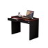 Escrivaninha Mesa Computador 6080 Cor Preto/Vermelho