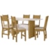 Kit Mesa de Jantar Milano 155x68 cm com 6 Cadeiras Milano