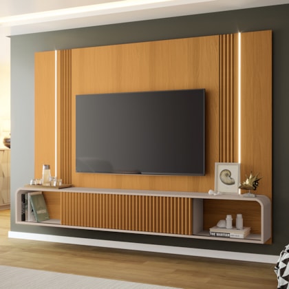 Painel Home Suspenso Empire TV até 85" Polegadas