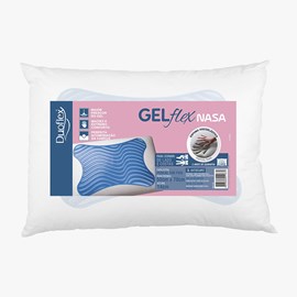 Travesseiro Gelflex Nasa Antialérgico Viscoelástico 50x70